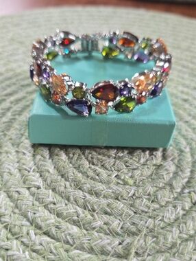 Multi-Color Crystal Bracelet - Women Jewelry